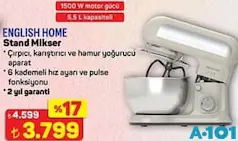 ENGLİSH HOME STAND MİKSER